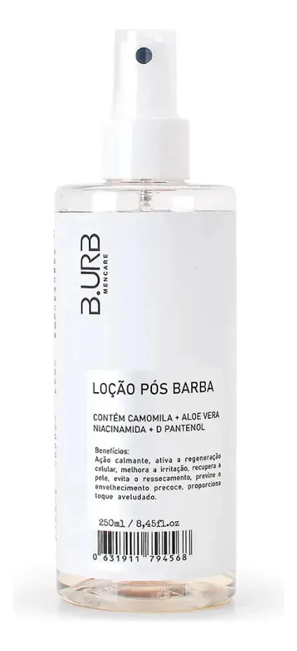 Loção Pós Barba Spray Calmante 250ml Barba Urbana B.urb