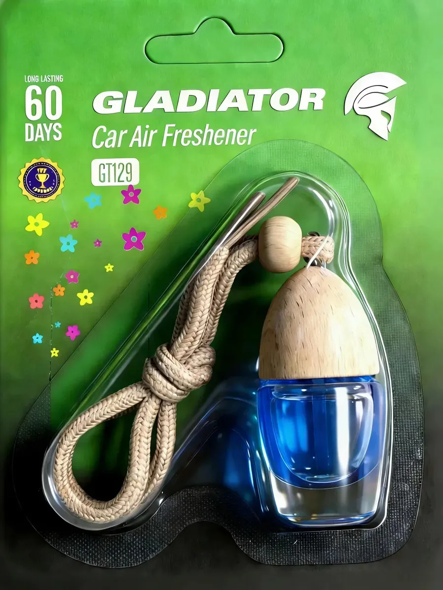 Aromatizante Colgante Gladiator Dark Ice | Ambiente fresco para automóveis e veículos