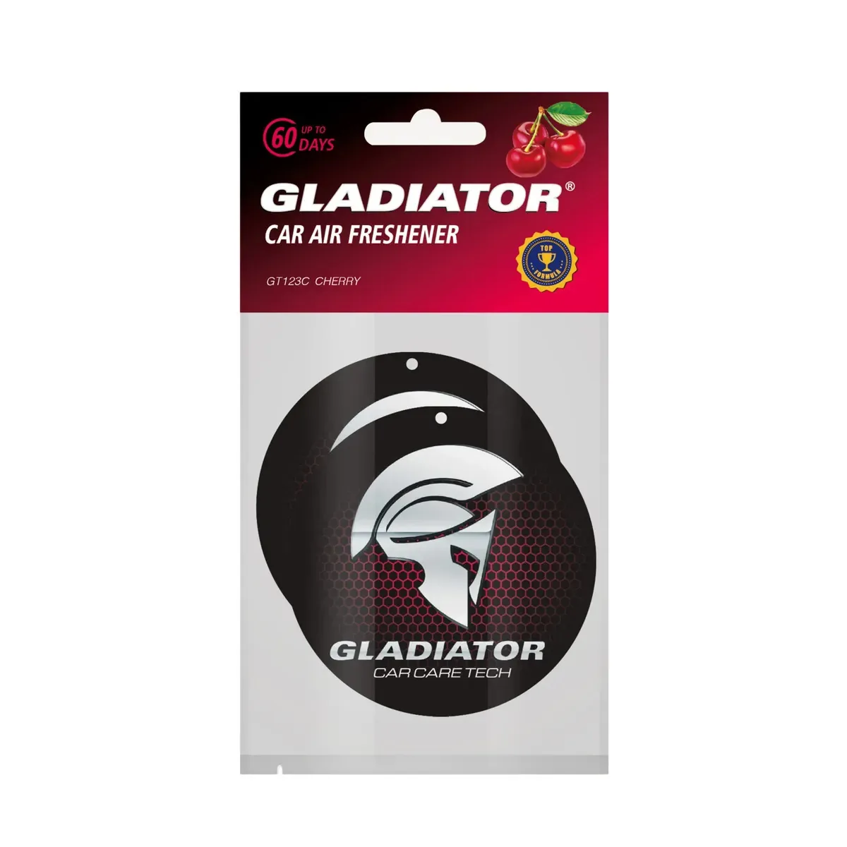 Colgante Aromatizante Gladiador Fragancia Cherry 2 Pas Para Carro E Camioneta