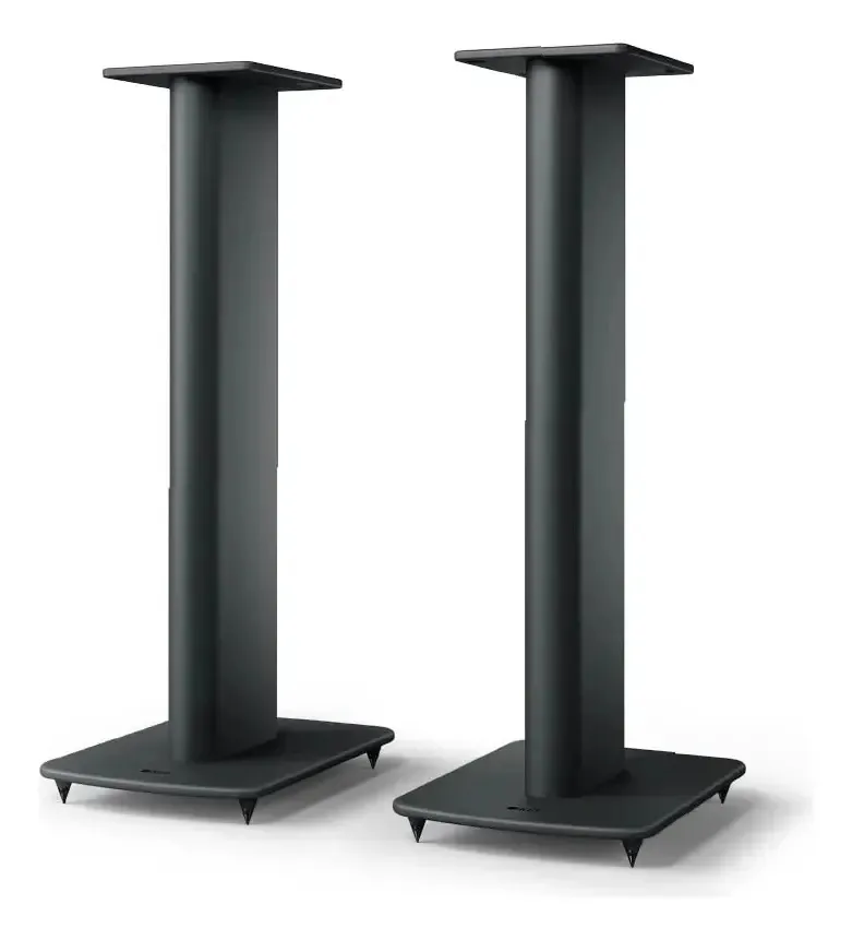 Kef S2 - Suporte de alto-falante (preto, carbono)