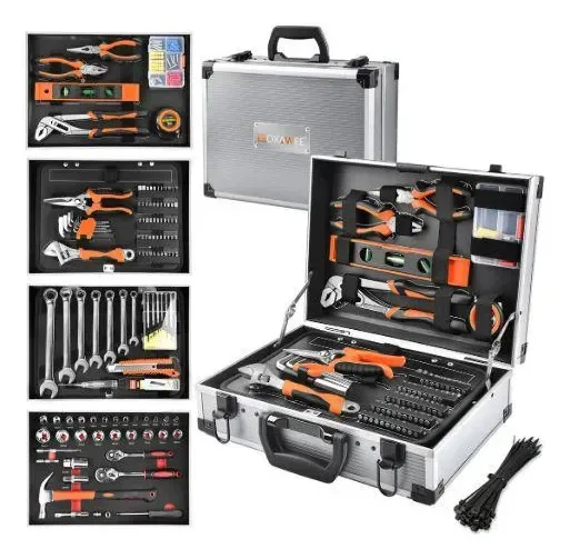 Kit de ferramentas Goxawee 218 unidades