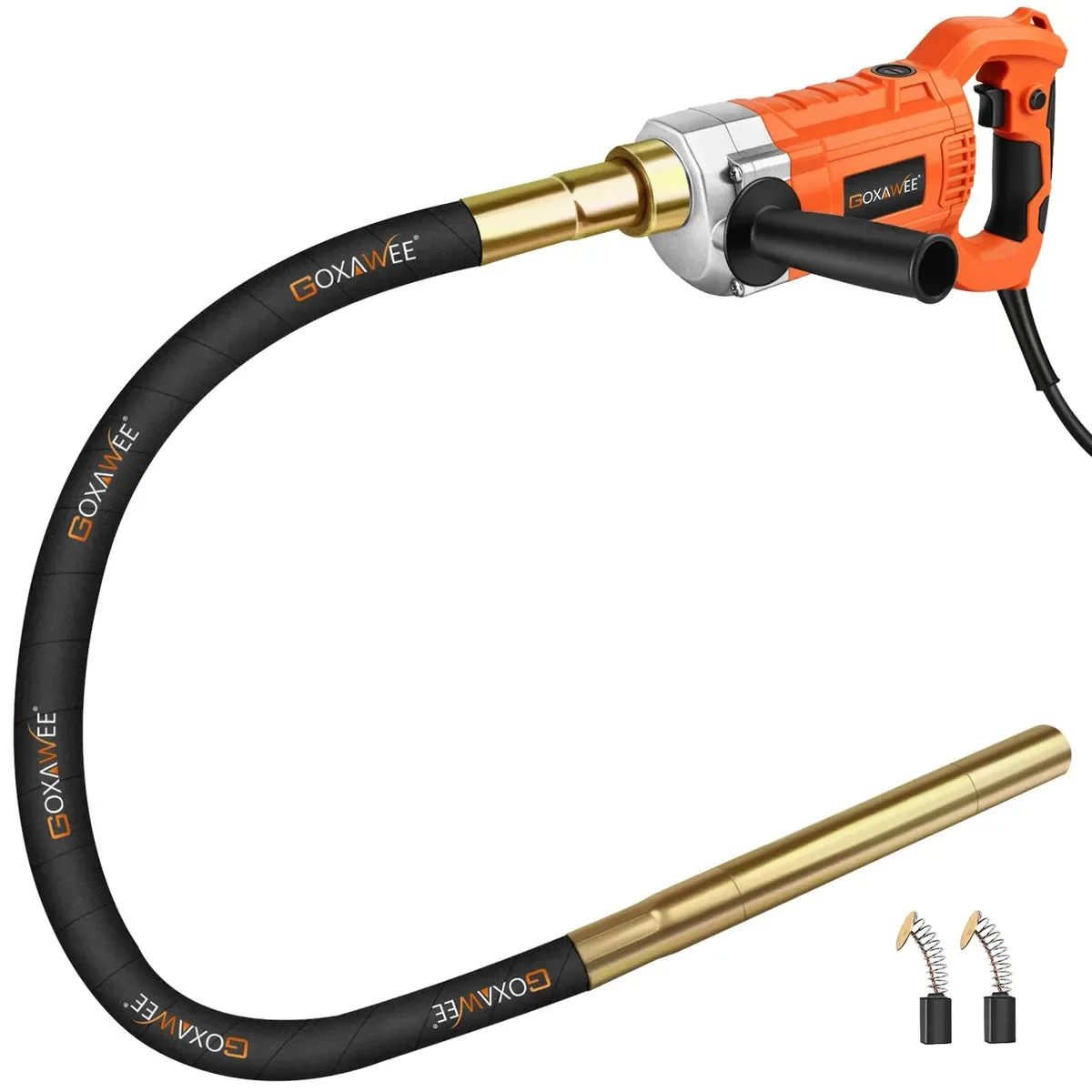 Vibrador de Concreto Elétrico Goxawee 4000W Motor para Vibração de Betão 13000VPM com mangueira de 3m para Obra de Construção, Obra Residencial, Muros e Vallas