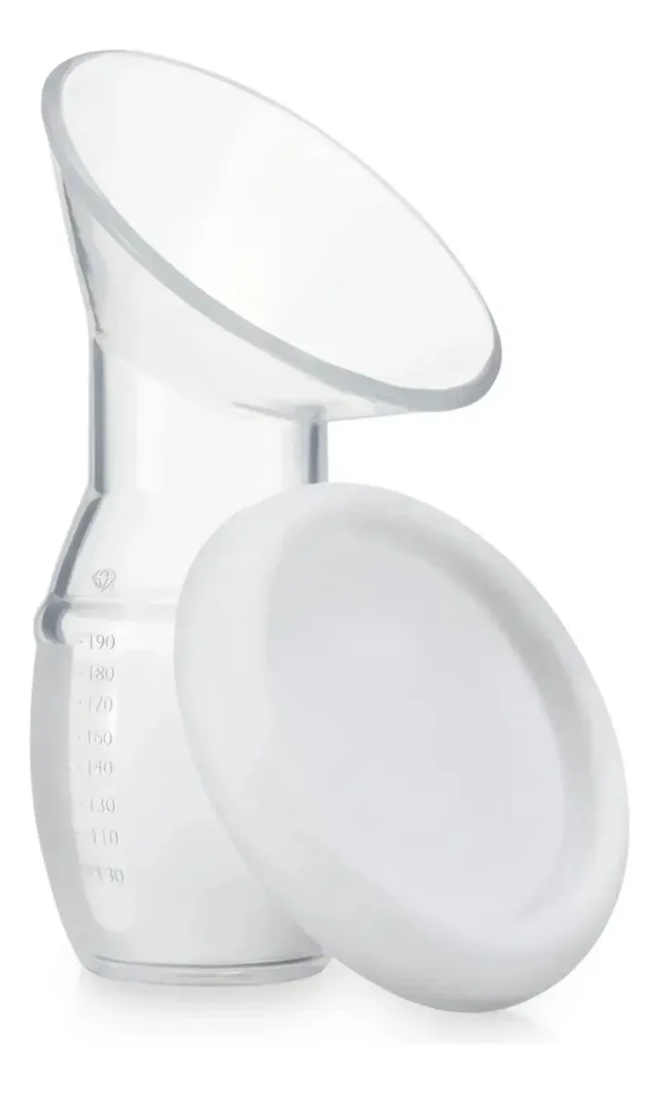 Extrator Coletor De Leite Materno Silicone Bomba