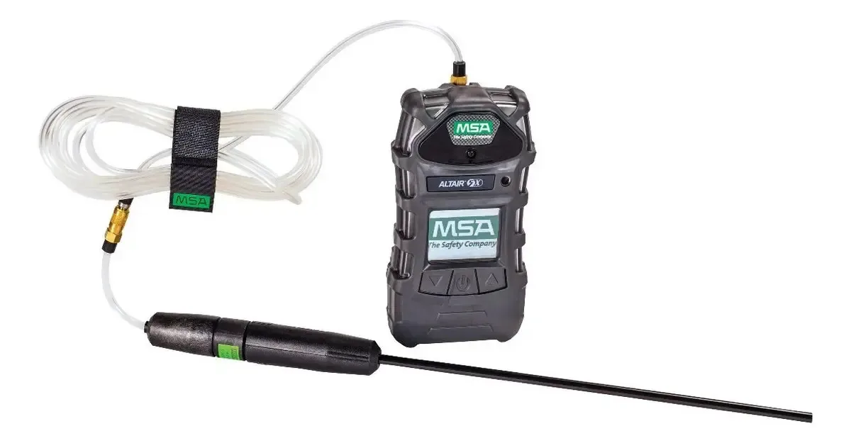 Detector de gás Mas Altair 5x LEL-O2-H2S-Co preto