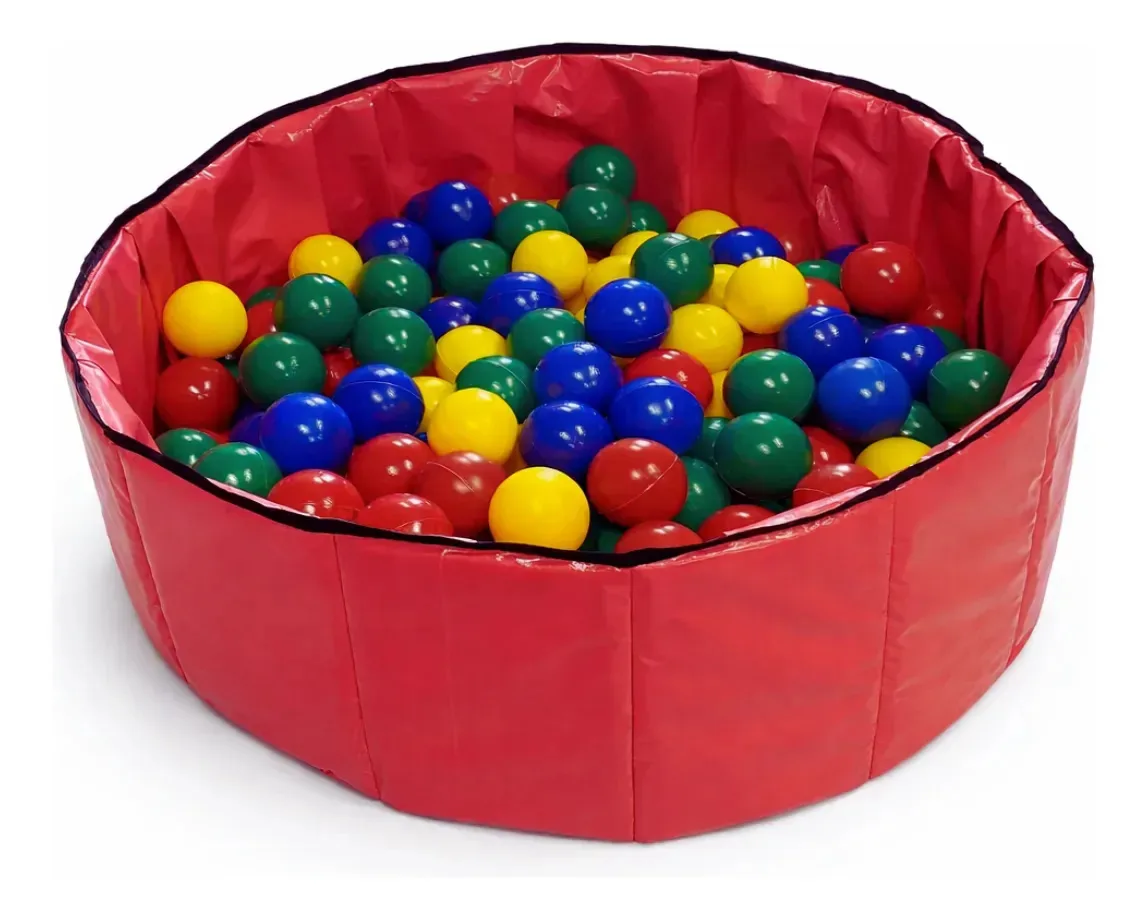 Piscina De Bolinhas Grande Infantil Rosa