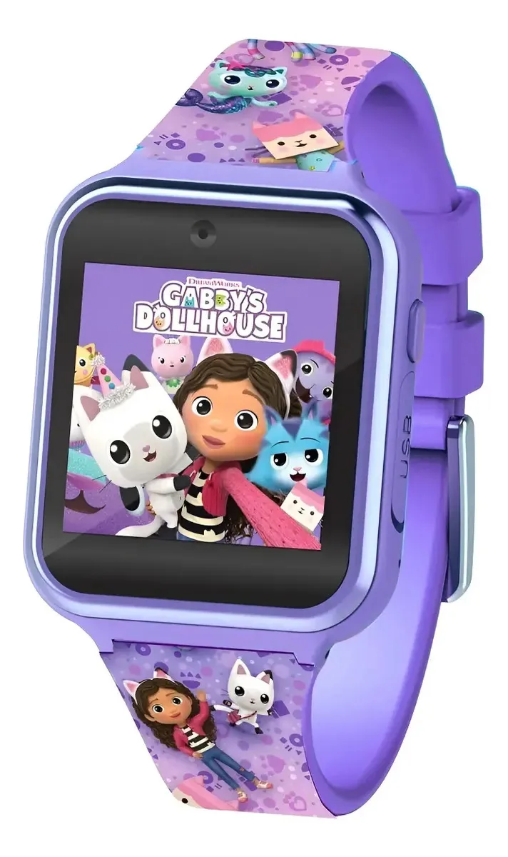 Gabby's Doll House - Smartwatch educacional roxo