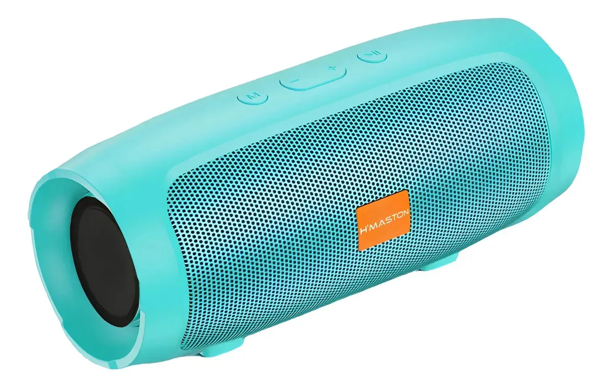 Caixa De Som Bluetooth Som Potente Portatil Sem Fio H006 Cor Verde