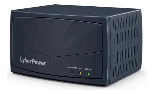 Regulador de linha preta e branca Cyberpower 2000vr