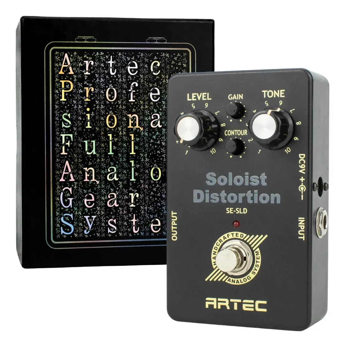 Pedal Artec Soloist Distortion Se-sld Preto