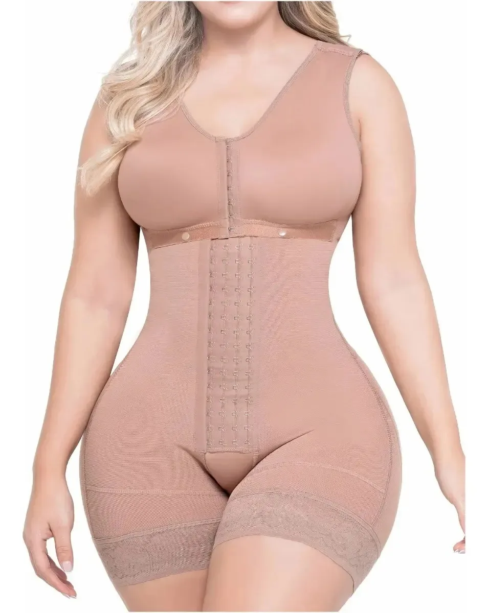 Cintas pós-cirúrgicas e pós-parto colombianas Sonryse 086 Color Mocha Size S