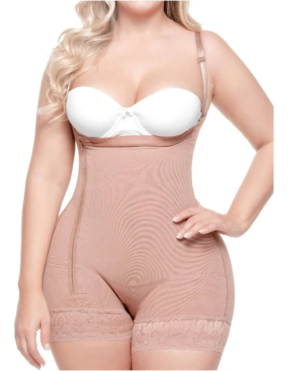 Lenços redutores de pós-parto Sonryse 046 Mocha Color Colombian, tamanho 2xg