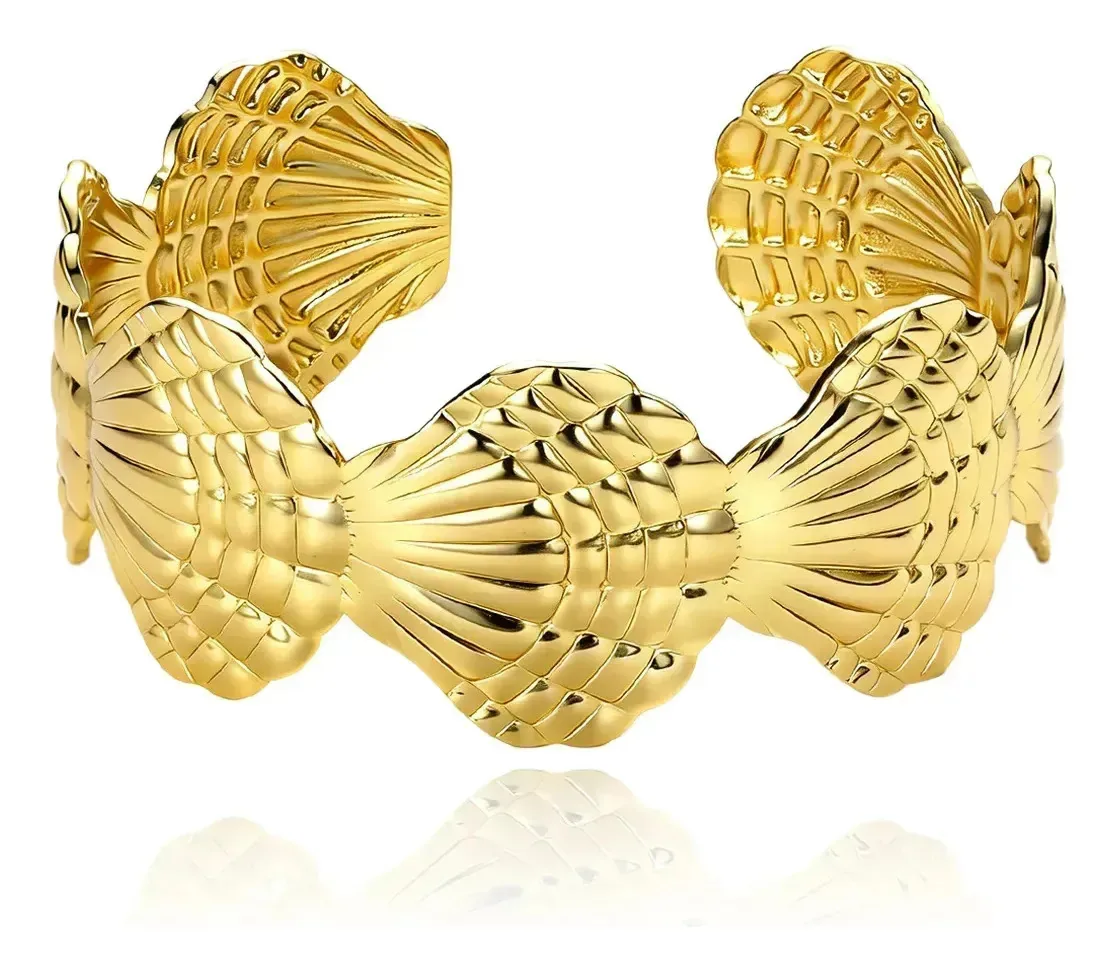 Pulseira Dourada Ajustável Dourado