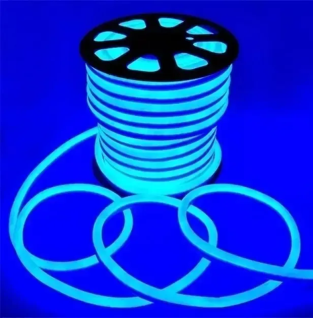 Fita LED SEM Neon 5050 azul 32m IP64