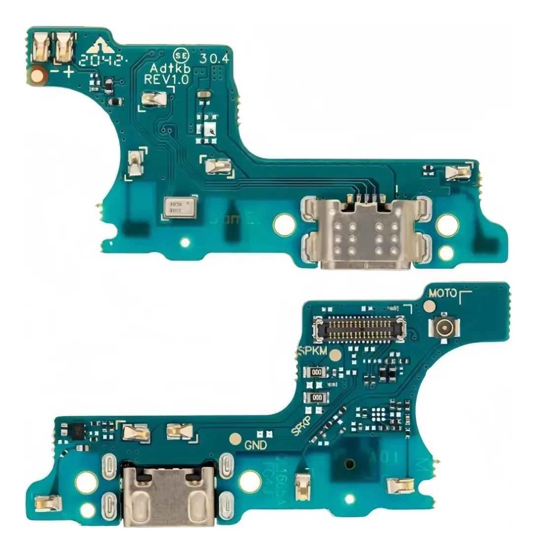 Centro de carregamento para Huawei Y6p Med-LX9/LX9n e Main Flex com IC Fast Charging com kit de substituição