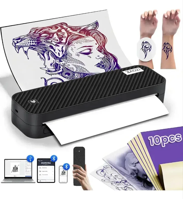 Kit de tatuagem para impressora térmica