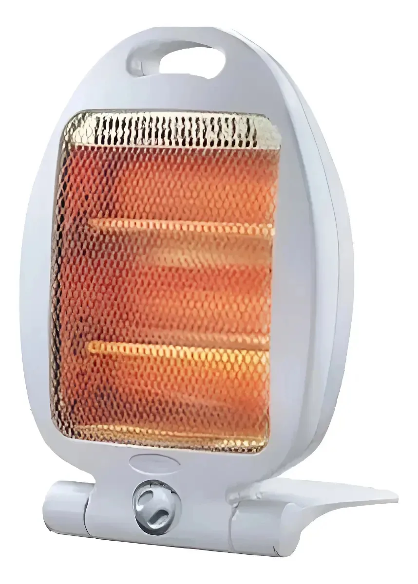 Aquecedor elétrico Fogão elétrico Fogão doméstico 800w cinza