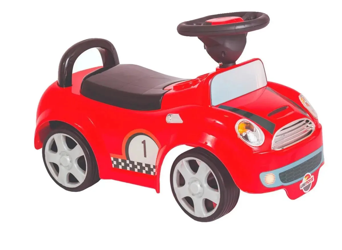 Andador Super Race Ride Vermelho Infantil Unitoys