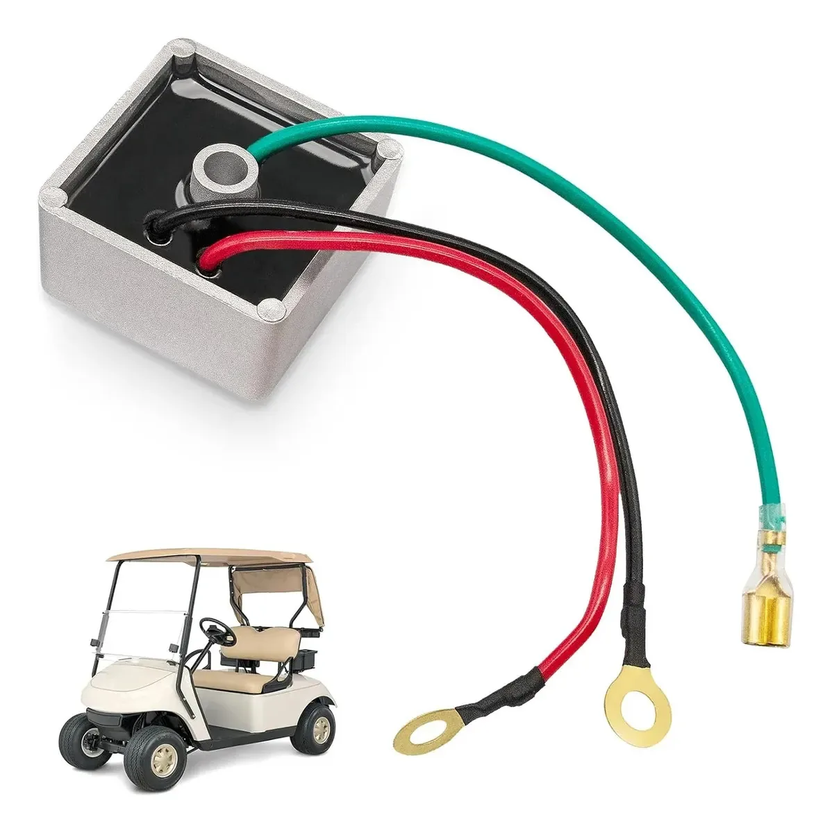 Regulador de tensão Ezgo 27739-g01, substituição do regulador