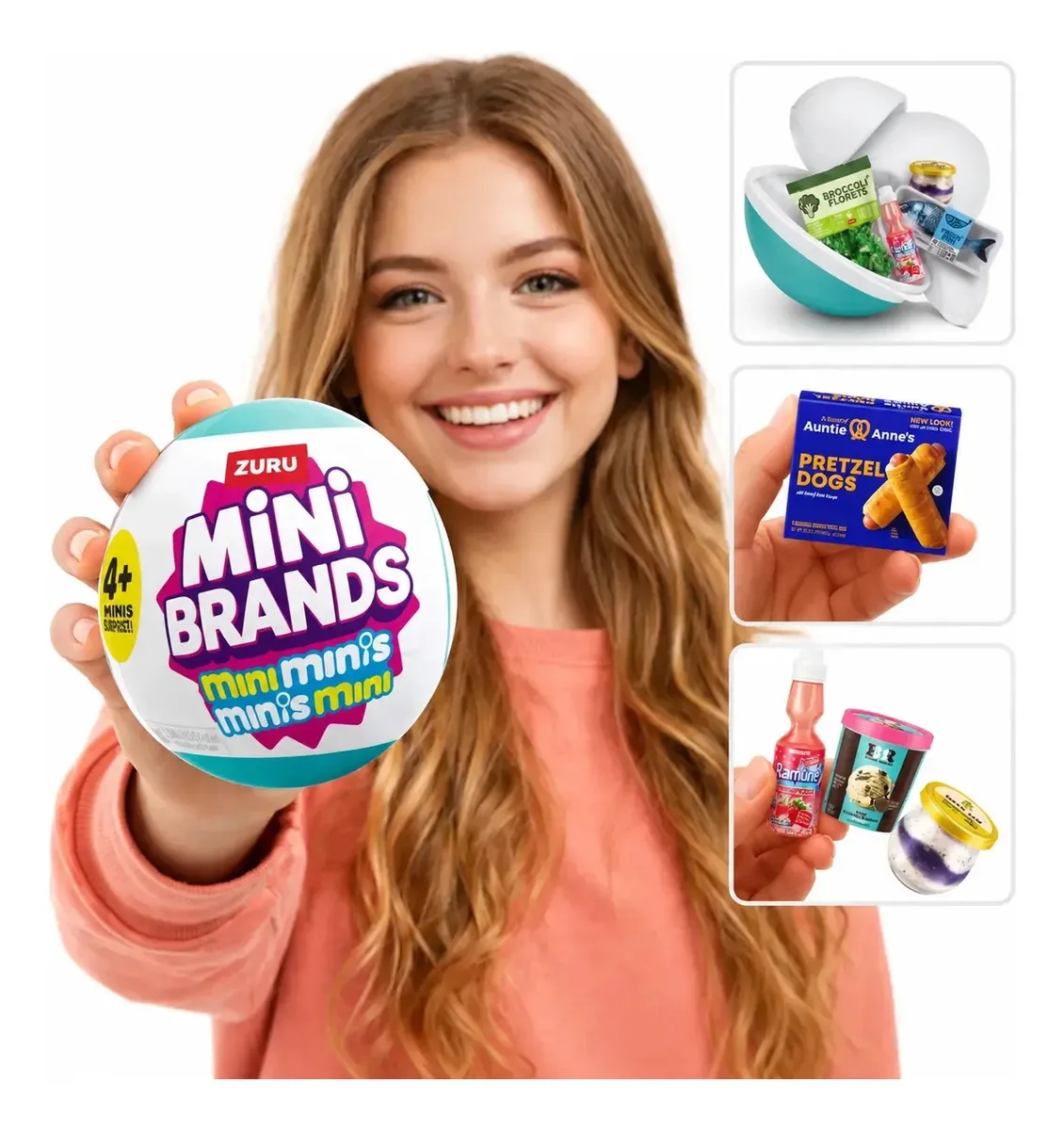 Bola Surpresa Zuru Mini Brands Fill The Fridge Geladeira