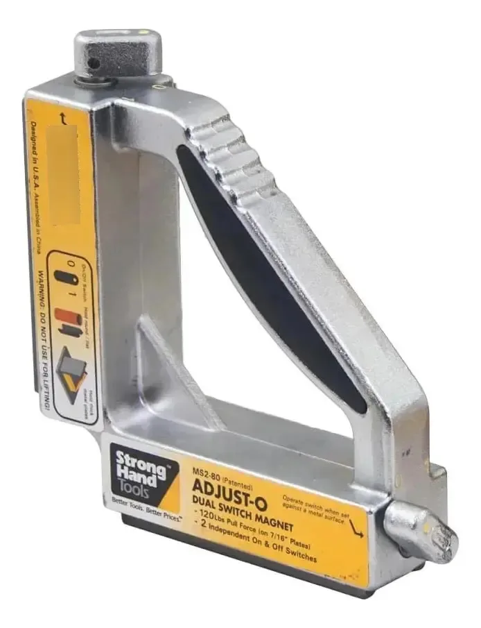 Ímã de soldagem de interruptor duplo Istrong Hand Tools 90°