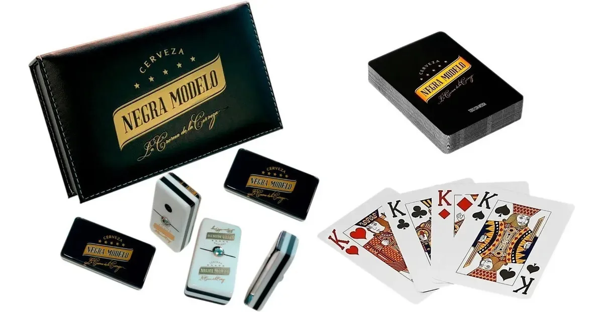 Black Domino Model + Baralho de Poker