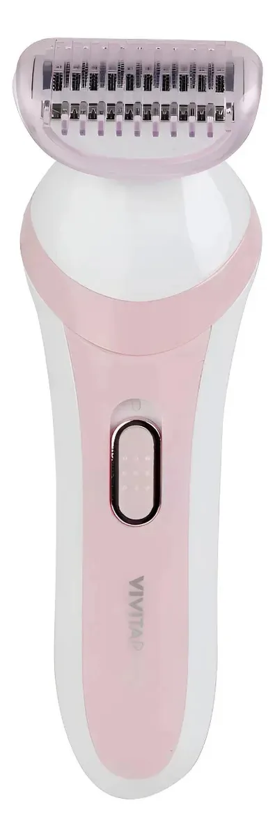 Barbeador corporal sem fio branco