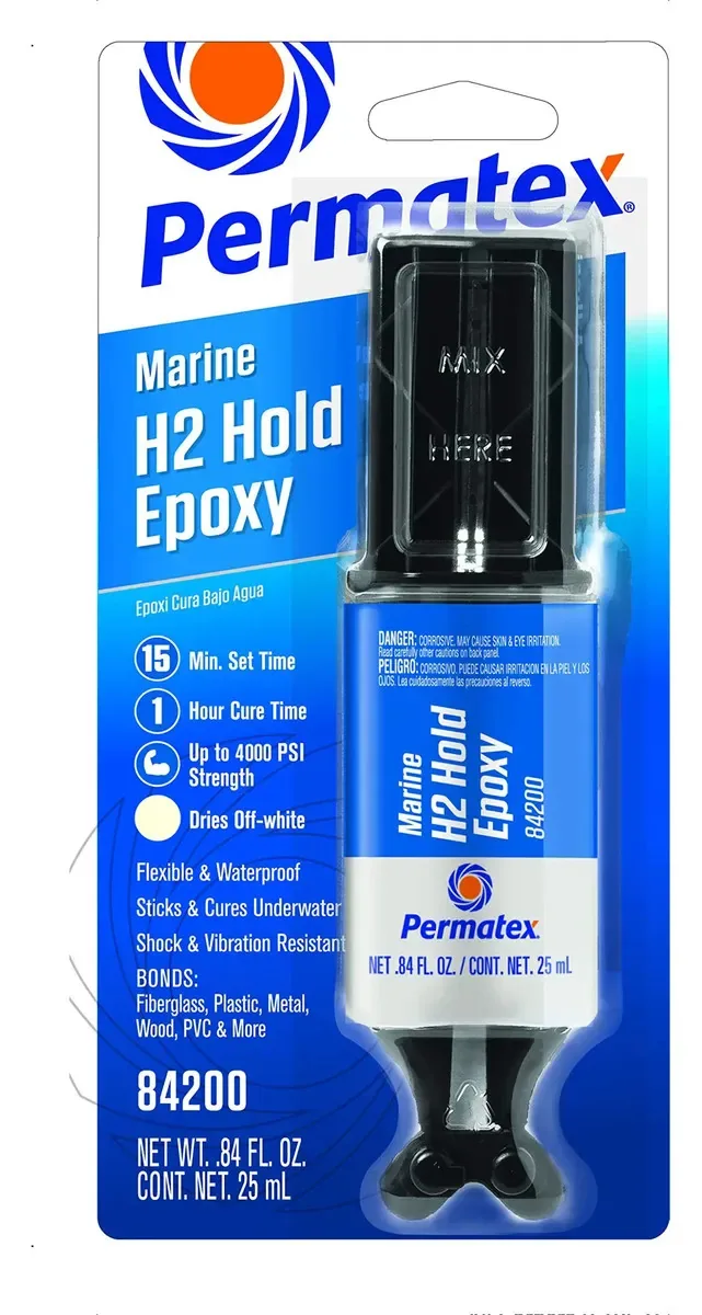 Epóxi marinho subaquático Permatex 84200