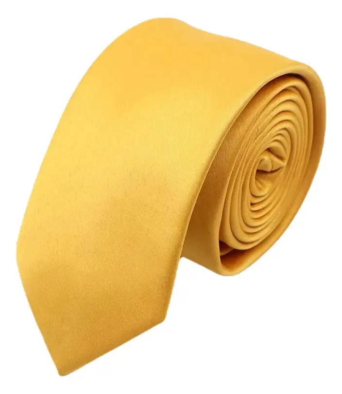 Gravata Grin Accs CI-00 tipo gravata slim lisa cor melon