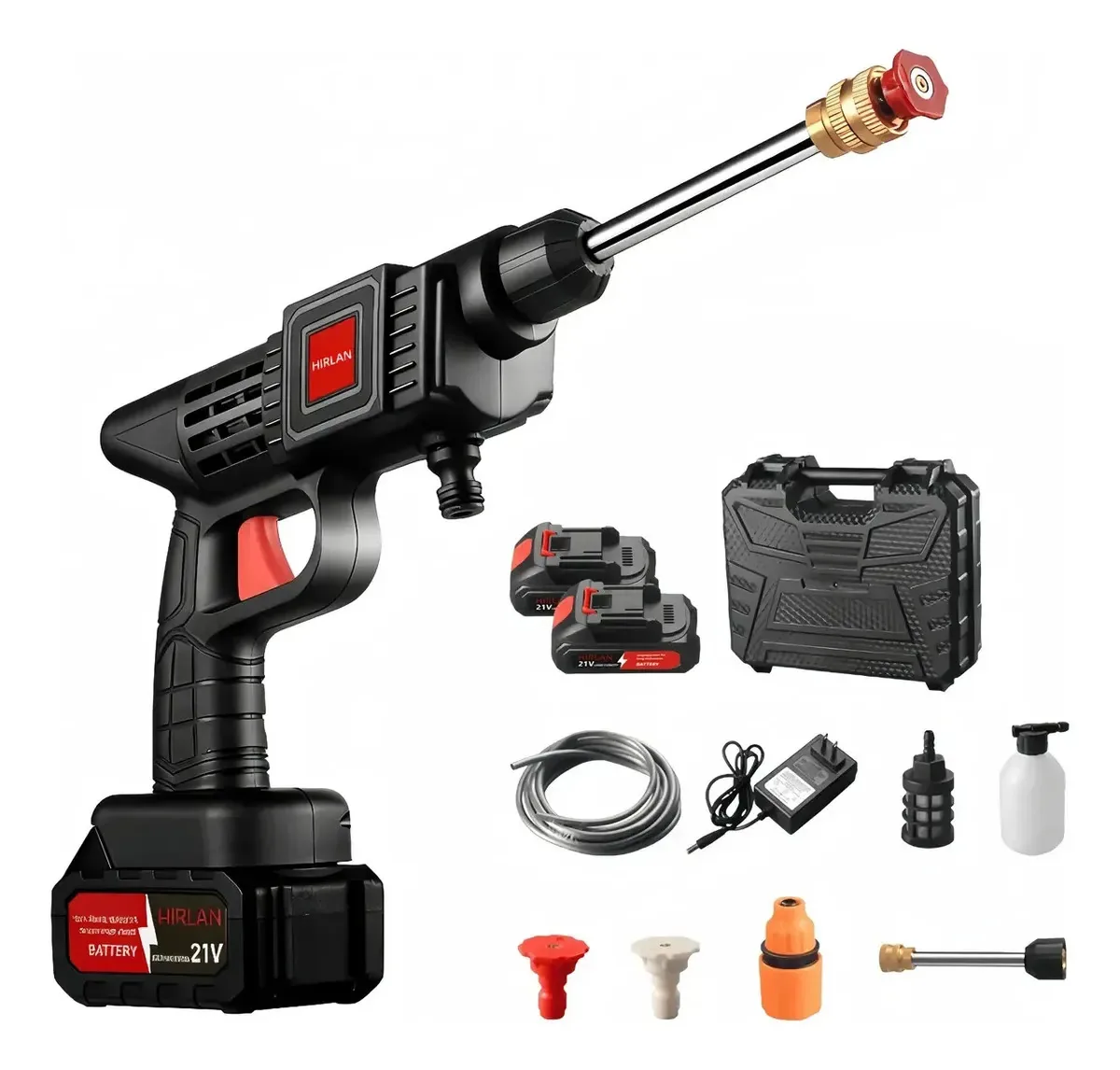 Lavadora de pressão elétrica, pistola de lavagem de carros portátil, pistola de limpeza para lavadoras de pressão, ferramentas elétricas