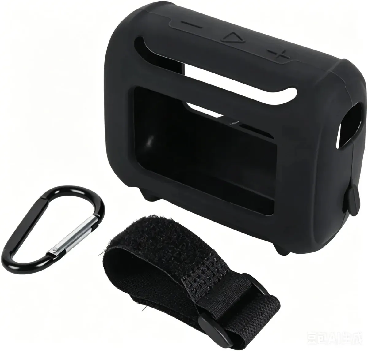 Capa protetora Bocinas para Jbl Go5 com acessórios, preta