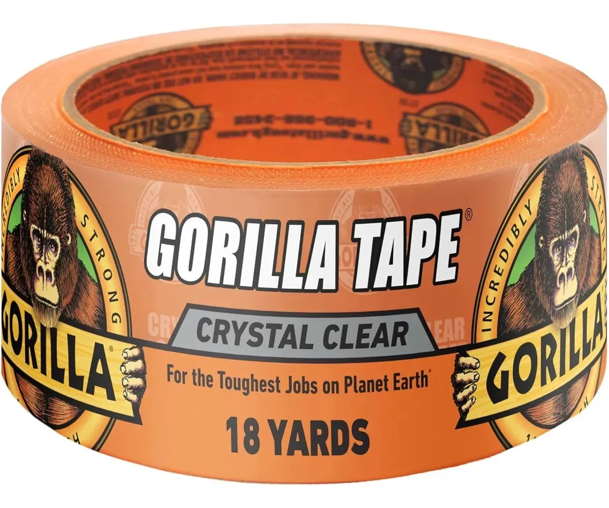 Fita adesiva multiuso transparente para serviços pesados