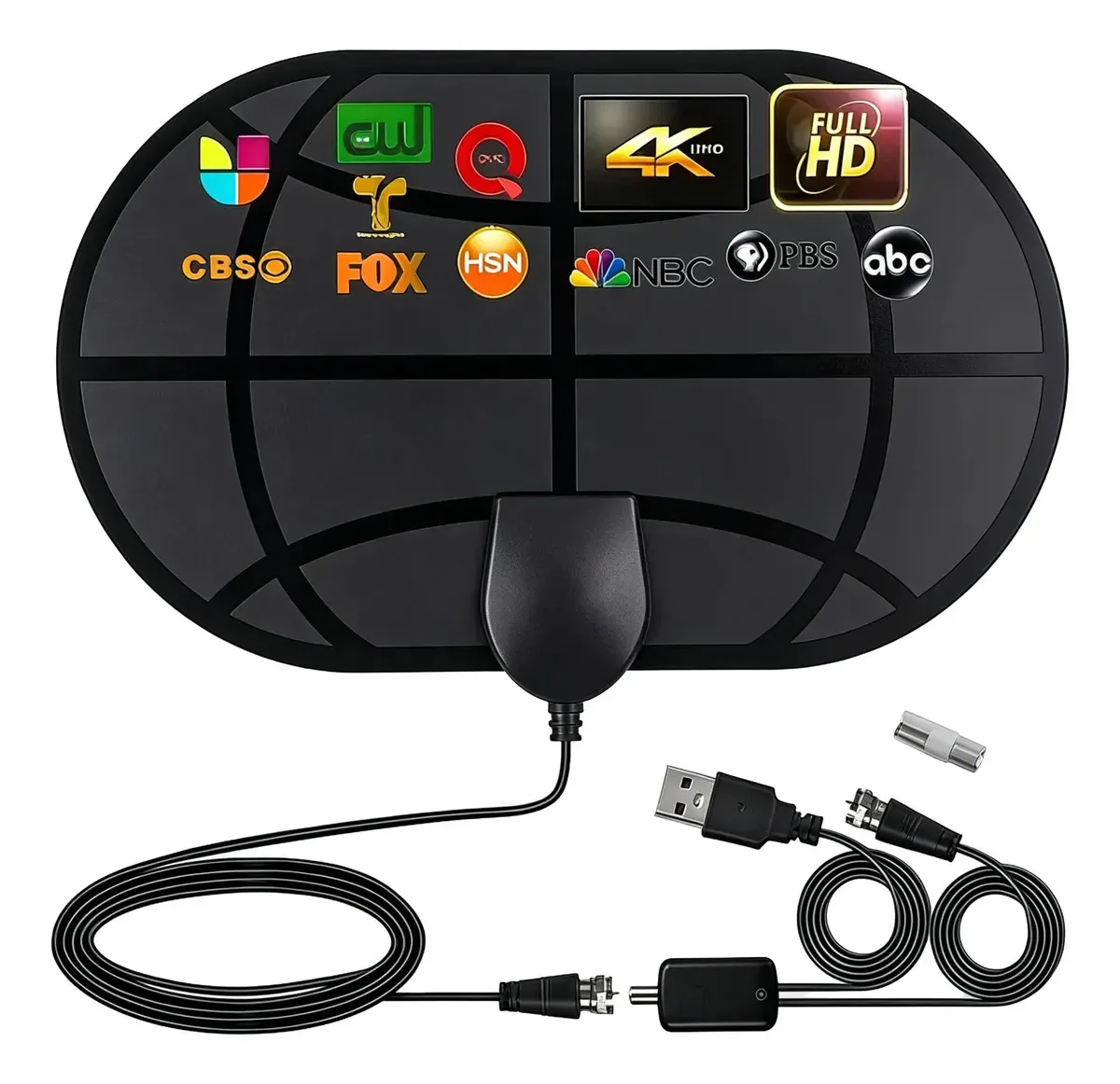 Antena para TV digital 4k 1080p Hd Antenas de TV de televisão