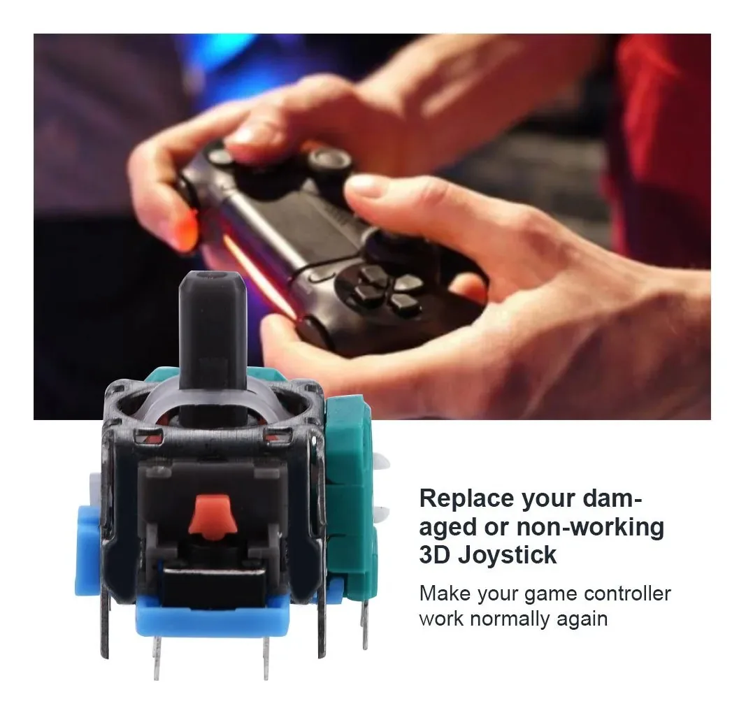 Controle joystick Oumij 3D Joystick Replacement preto