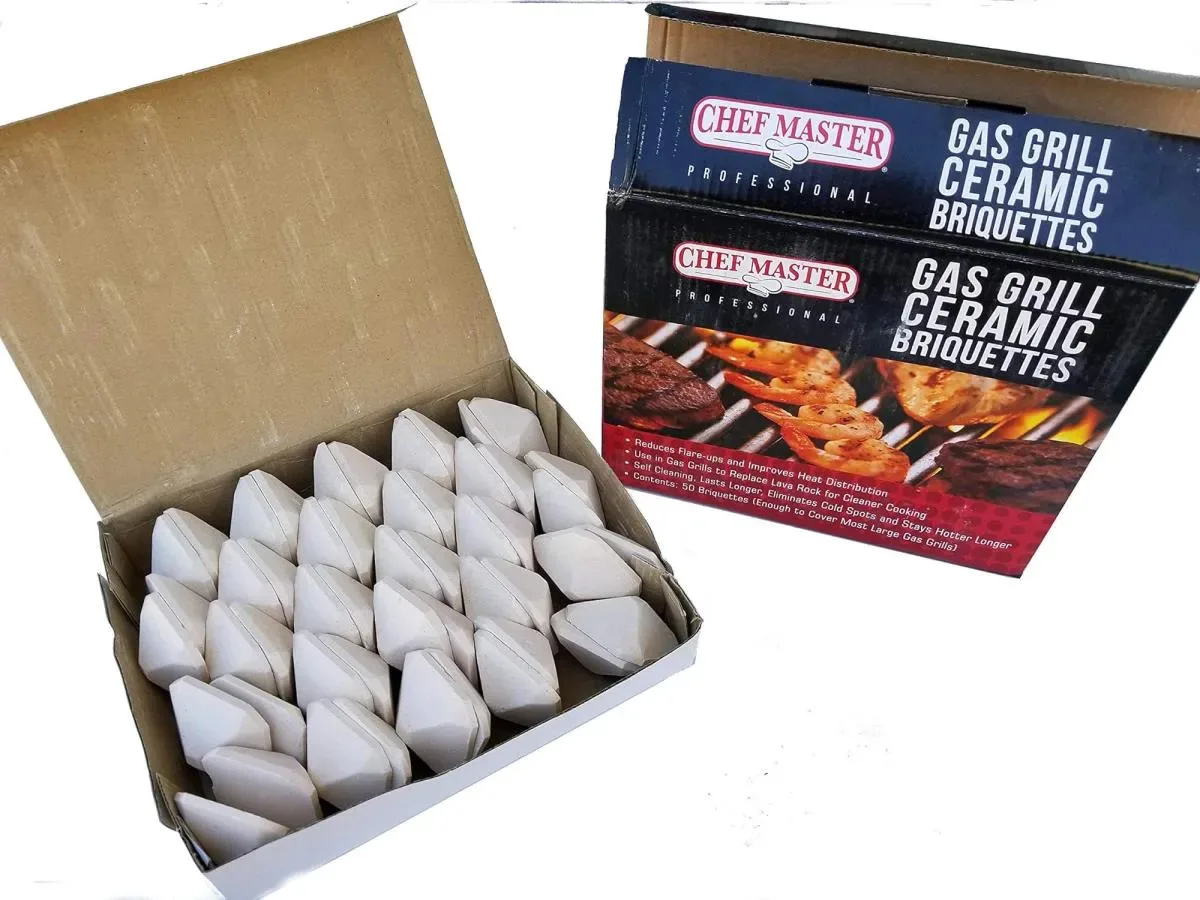 Briquetes Cerâmicos Chef Master, Briquetes Cerâmicos Para G