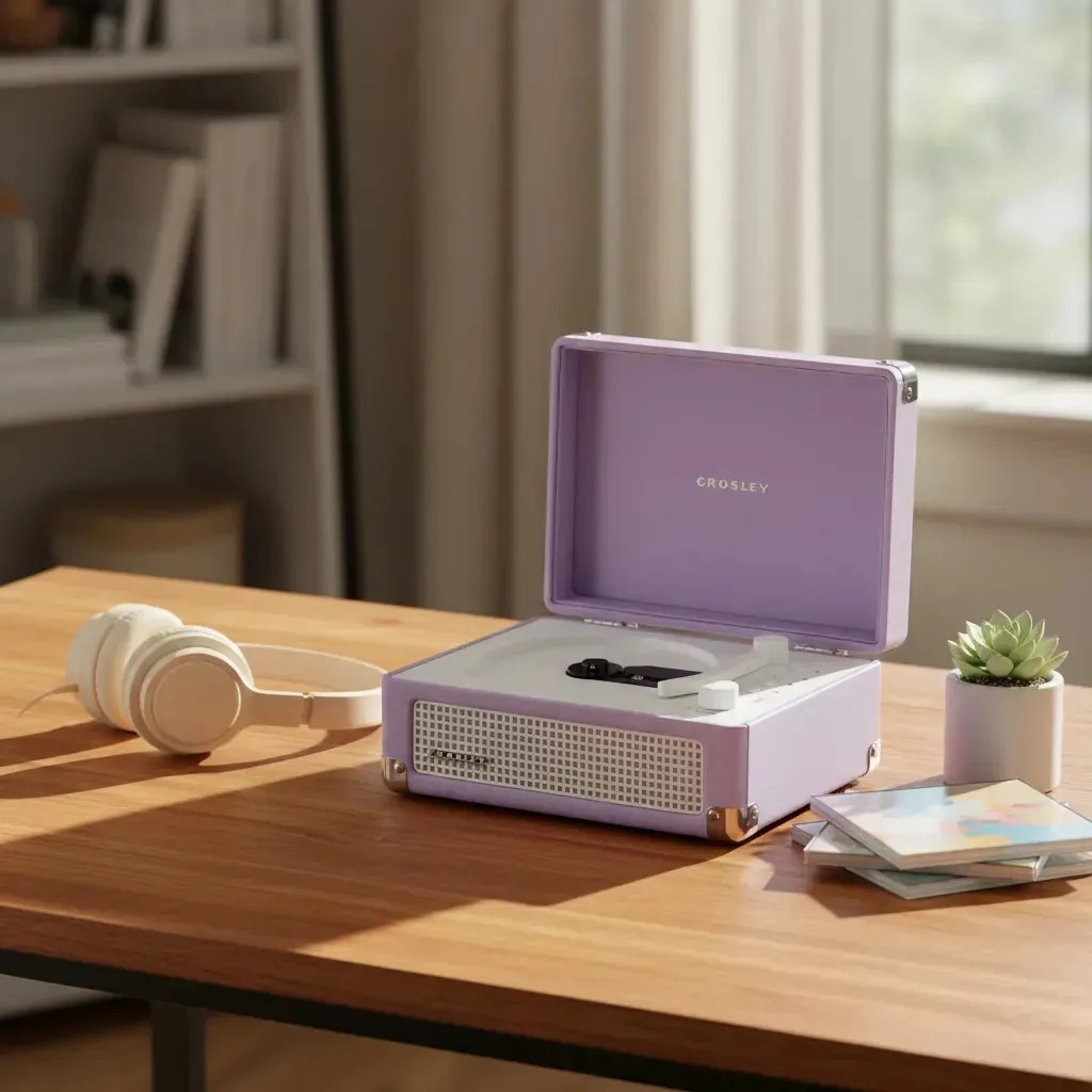 Leitor de CD Crosley/Cruiser Leitor de CD Bt Lavender