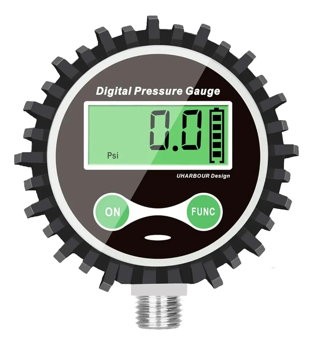 Medidor digital de pressão de pneu de 5-200 psi
