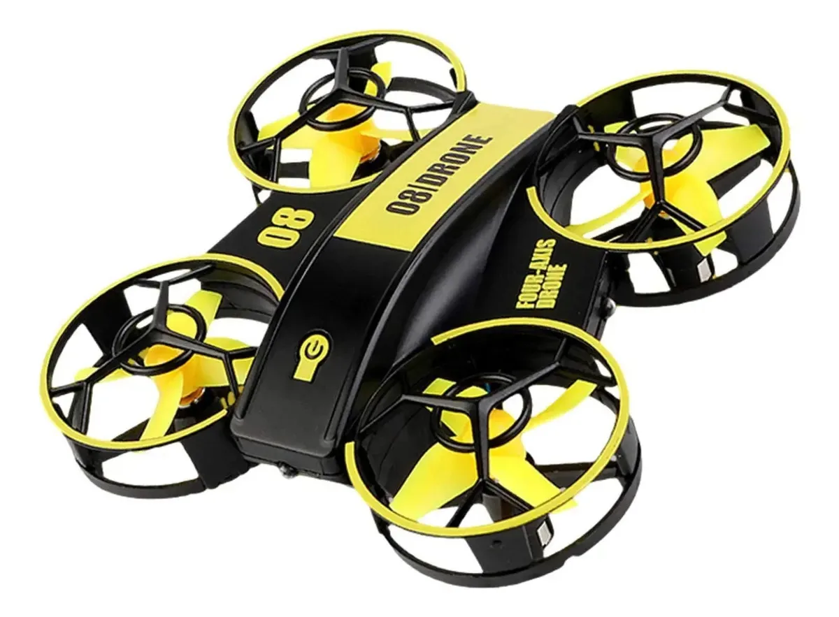 Drone voador Jlanda, mini drone para crianças com função de decolagem por chave e controle por vento | Drone de quatro eixos seguro e durável para iniciantes, ideal para Páscoa, Dia de Ação de...
