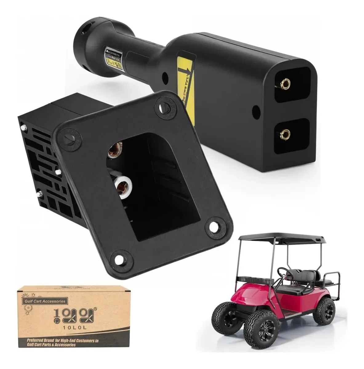 Carrinho de golfe 10l0l 36v Powerwise & Ench Charger Receptáculo
