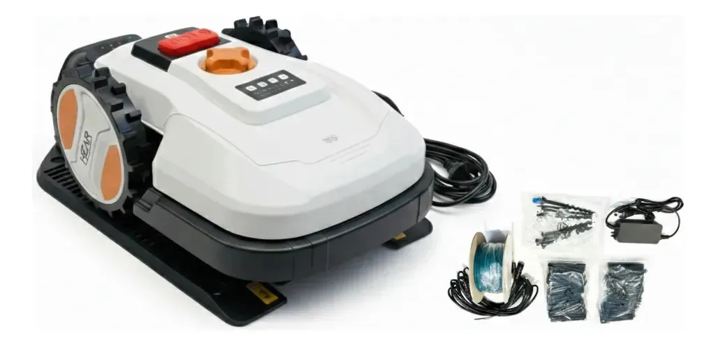 Robô cortador de grama automático sem fio Hear White