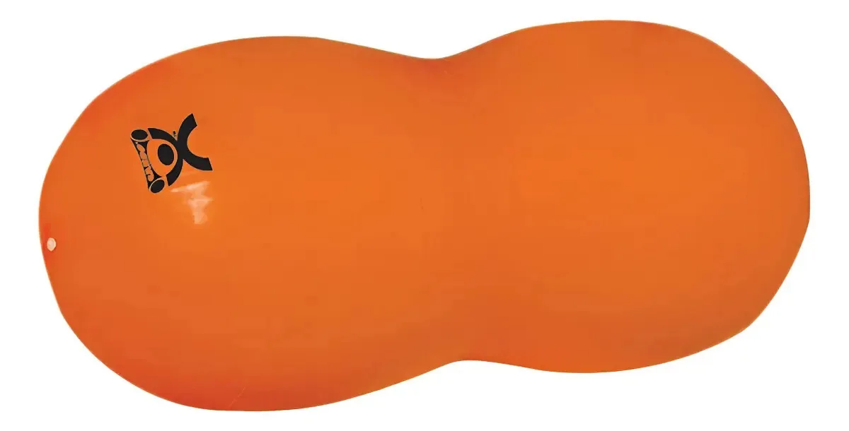 Bola de pilates CanDo Pelota de pilates tipo maní cor laranja unidade