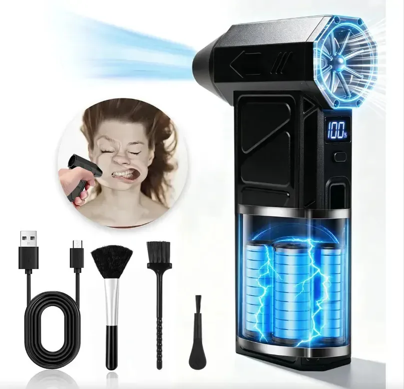 Kit de limpeza de PC sem fio Air Blower Duster 300000 Rpm