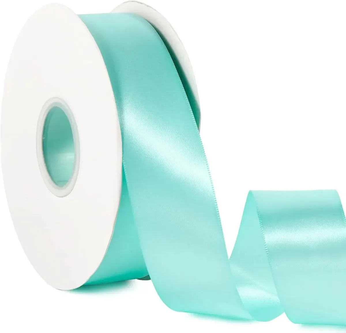 Rolo de fita de cetim JRFF & GWKY de largura 4 cm 91 metros, fita de cetim, fita e rolo de fita para decoração, fita decorativa ideal para festas, casamentos, aniversários e água de Natal