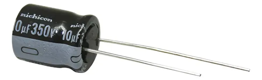 Capacitor eletrolítico 10uf 350v, Uvy2v100mpd1td