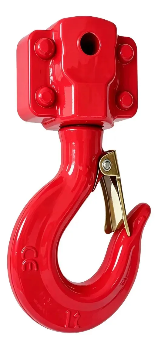 Conjunto de ganchos de aço para guinchos Garruchas 1t