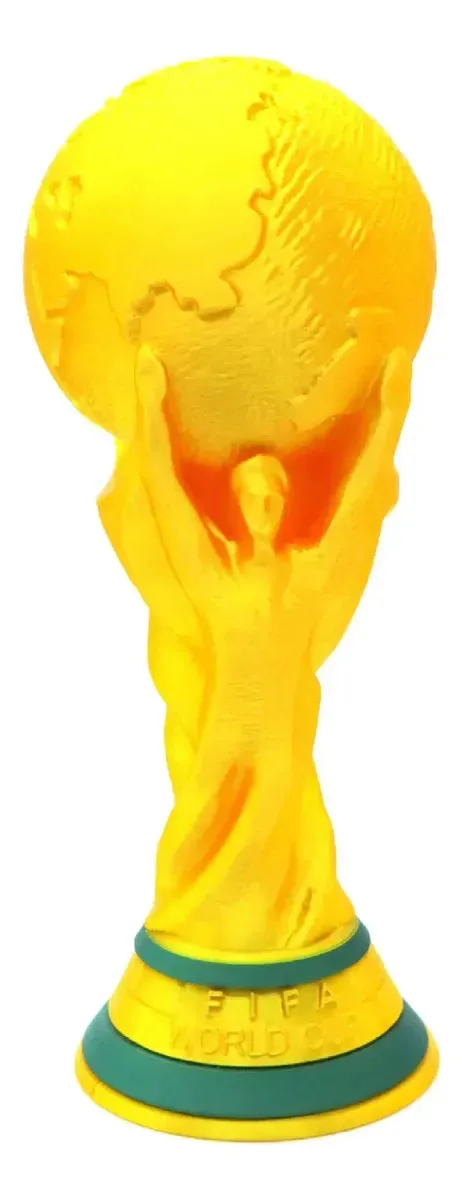 Copa do Mundo 20 cm, Troféu Mundial FIFA de 2026, Memórias, Cor Dourada