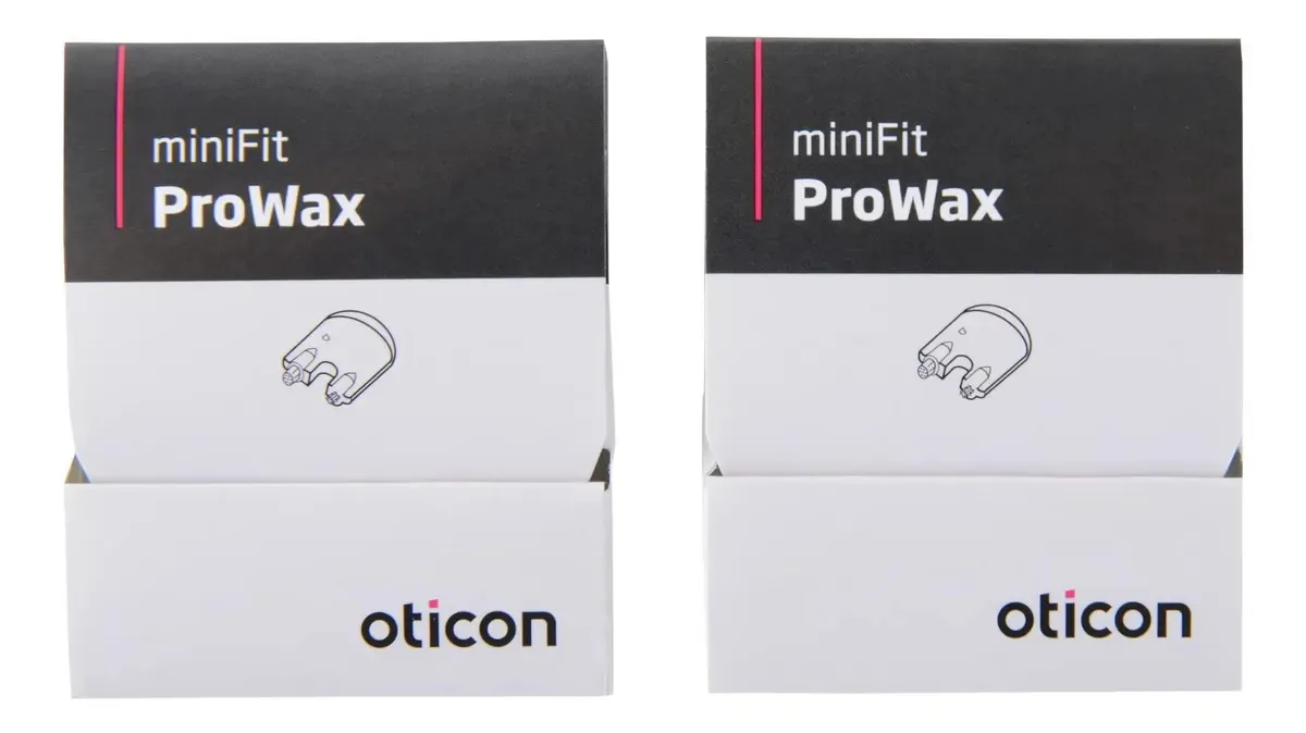 Filtros de cera de ouvido Oticon para aparelhos auditivos (prowax Minifit)