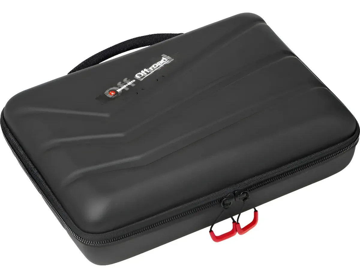 Capa Manfrotto Off Road Stunt para câmeras de ação pretas