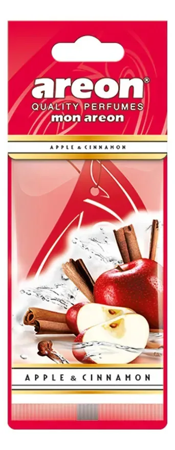 Aromatizador Areon Mon Areon - vermelho fresco de maçã e canela