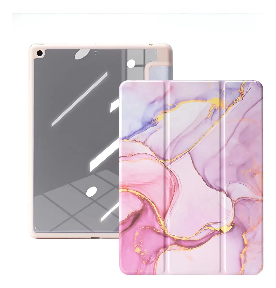 Capa acrílica para iPad, capa de atualização para iPad All Gen Color para iPad Mini 6