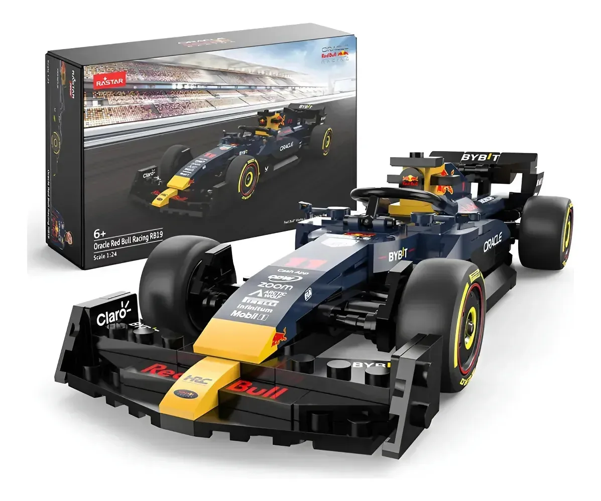 Brinquedos e modelos de blocos de construção Mertto F1-rb19 333 F1 Rb19